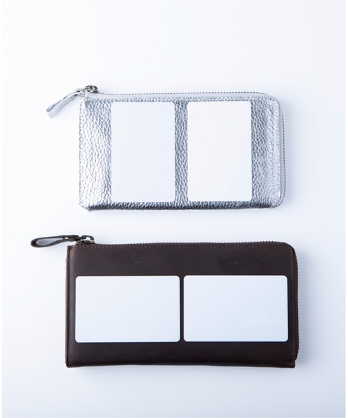 財布 長財布 小さい TIDY2.0 Lumina メタリックレザー レディース