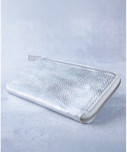 財布 長財布 小さい TIDY2.0 Lumina メタリックレザー レディース