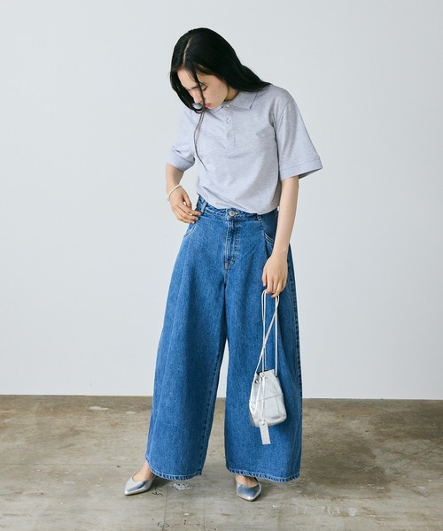 TWWデニム ワイドパンツ XS/S TWWデニム ワイドパンツ XS/S