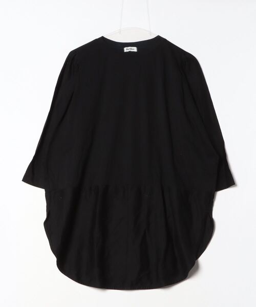 「Plantation」 ドルマンスリーブカットソー M size ブラック レディース