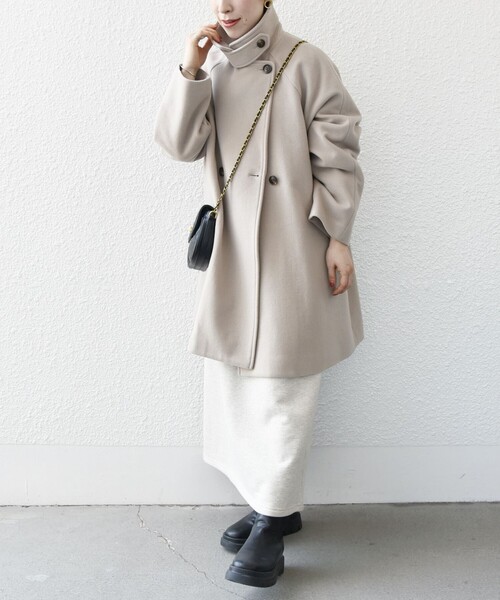 SHIPS any 「SHIPS any」 コート「pontetortoコラボ」 38 ベージュ