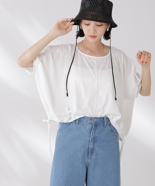 吸水速乾抗菌防臭ノースリーブトップス main image 0