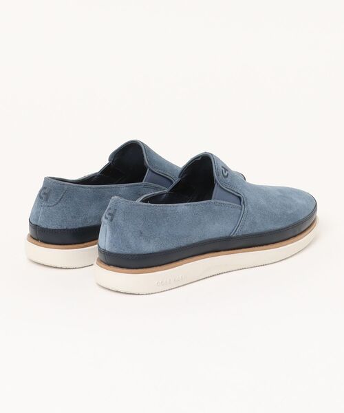 スリッポン グランドプロ ストローポイント ツインゴア mens メンズの画像