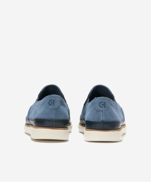 スリッポン グランドプロ ストローポイント ツインゴア mens メンズの画像