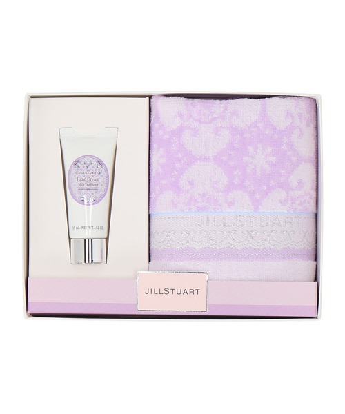 JILL STUART（ジルスチュアート） タオルハンカチ＆ハンドクリーム