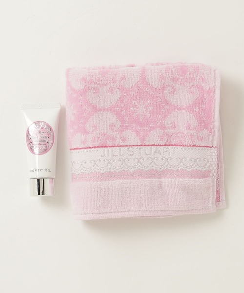 JILL STUART（ジルスチュアート） タオルハンカチ＆ハンドクリーム