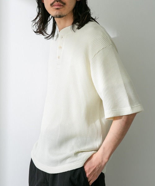 「URBAN RESEARCH Sonny Label」 半袖Tシャツ MEDIUM オフホワイト メンズ