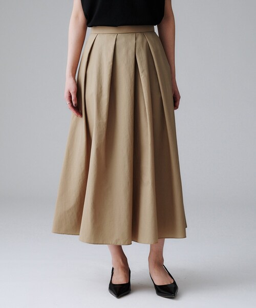 UNTITLED（アンタイトル） スカート 「はっ水/ナイロン/後ろウエスト