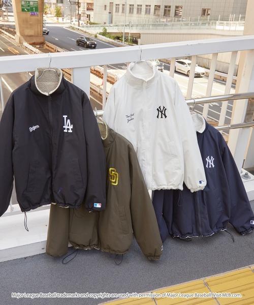 希少 MLB NY ニューヨークヤンキース ボア スタジャン ブルゾン ベージュ 希少 MLB NY ニューヨークヤンキース ボア スタジャン ブルゾン ベージュ