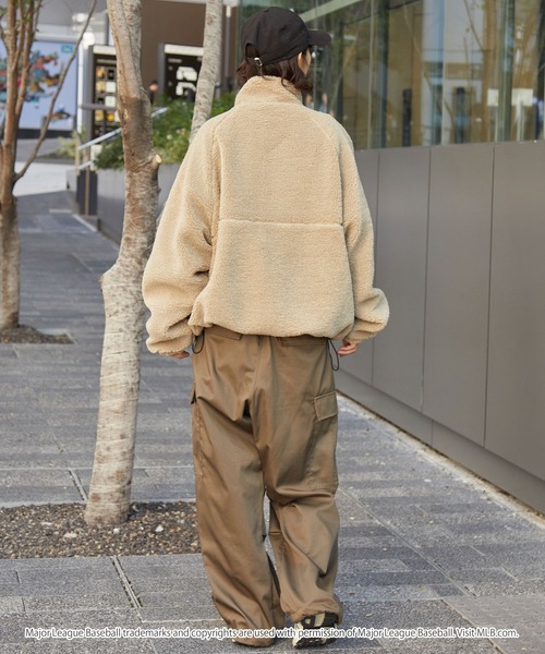 MLB ブルゾン アウター MLB/メジャーリーグベースボール 別注 ワッペン