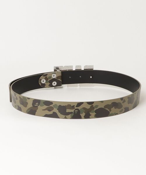A BATHING APE（アベイシングエイプ） ベルト 1ST CAMO BAPE LEATHER