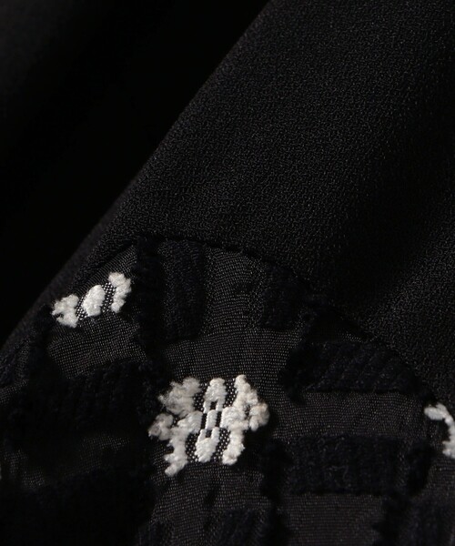 ships little black 「ships black」 7分袖ワンピース ONE SIZE
