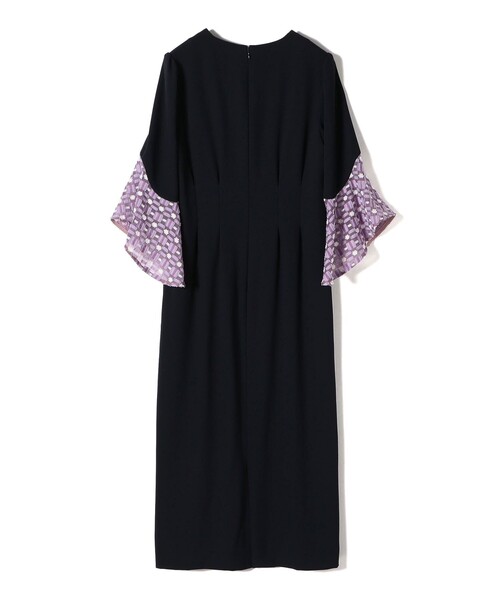 ships little black 「ships black」 7分袖ワンピース ONE SIZE