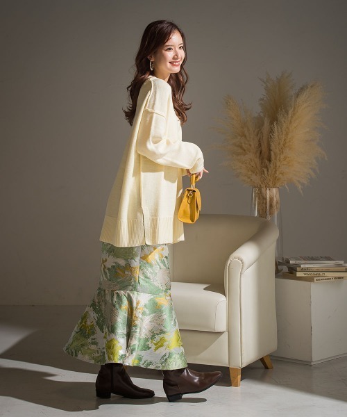 VICKY（ビッキー） 長袖ニット M オレンジ レディース : ZOZOTOWN