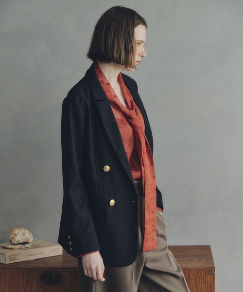 YECCA VECCA（イェッカヴェッカ） ジャケット テーラードジャケット 金