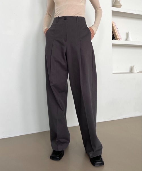 「Didot.showroom」 カーゴパンツ S アイボリー レディース