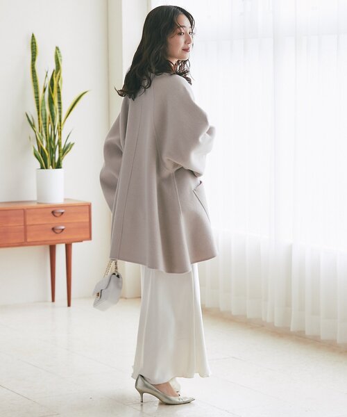 La boutique Bonbon（ラブティックボンボン） ノーカラーコート コート