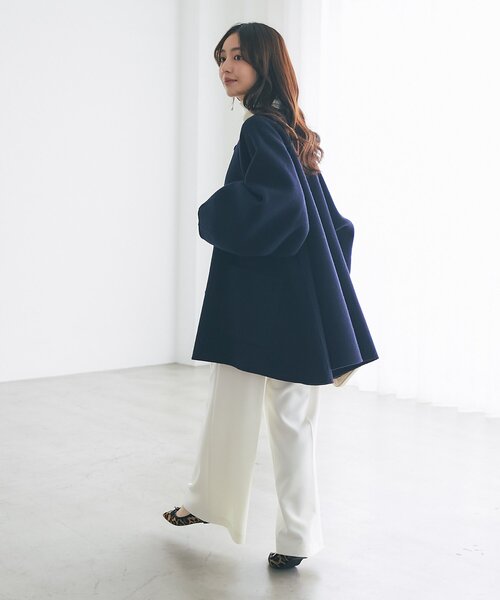 La boutique Bonbon（ラブティックボンボン） ノーカラーコート コート