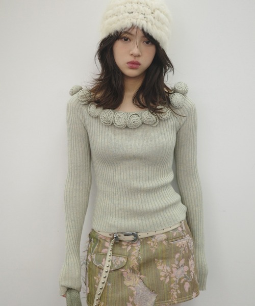 igi ニット セーター ROSIE HUG KNIT / ローズニットトップス