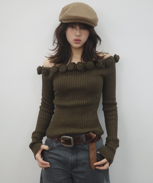igi ニット セーター ROSIE HUG KNIT / ローズニットトップス