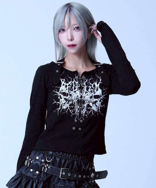 REFLEM（レフレム） tシャツ 「REFLEM/レフレム」ホルターネックL/S
