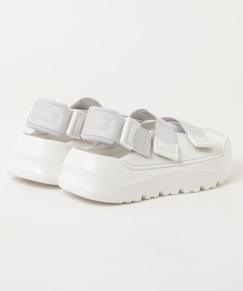 「UGG」 フラットサンダル 24cm ブラック レディースの画像