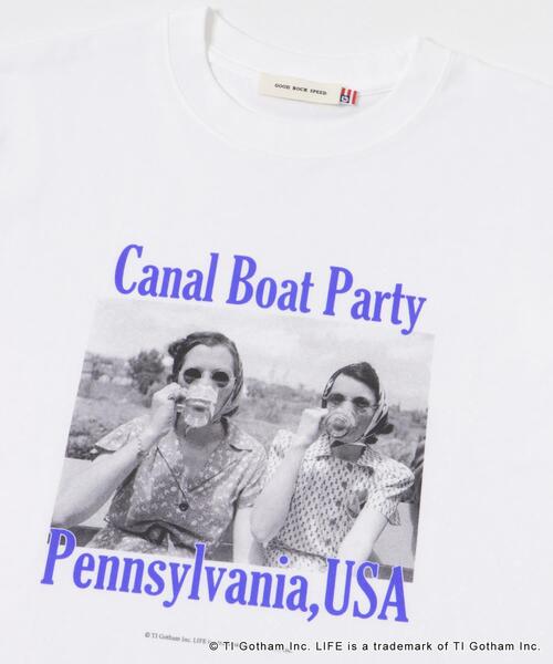 「GOOD ROCK SPEED」 半袖Tシャツ FREE ホワイト レディース_画像7