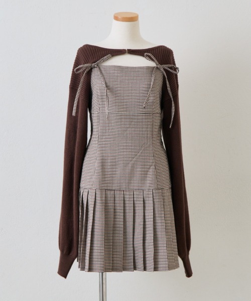 OLIVE des OLIVE（オリーブデオリーブ） ワンピース ボレロセット