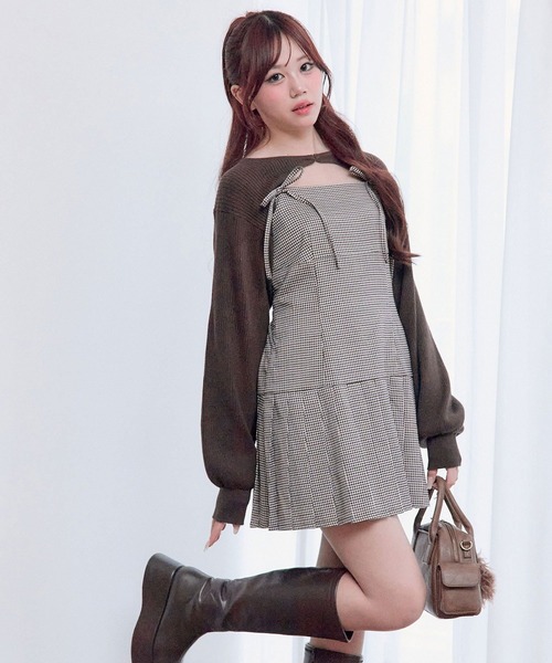 OLIVE des OLIVE（オリーブデオリーブ） ワンピース ボレロセット