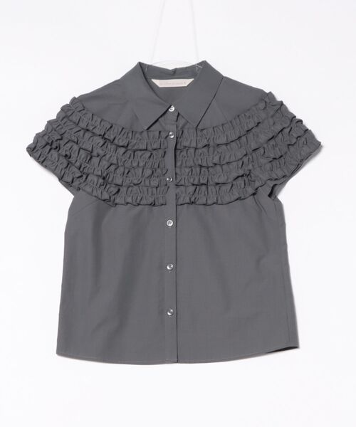 「31 Sons de mode」 ノースリーブシャツ フリー ブラック レディース_画像4