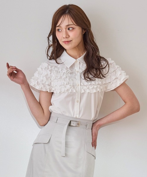 「31 Sons de mode」 ノースリーブシャツ フリー ブラック レディース_画像9