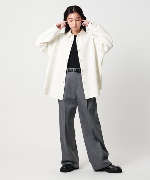 マルゥユナイテッドアローズ　デニムオーバーシャツ MARW UNITED ARROWS（マルゥ ユナイテッドアローズ）の「＜MARW UNITED