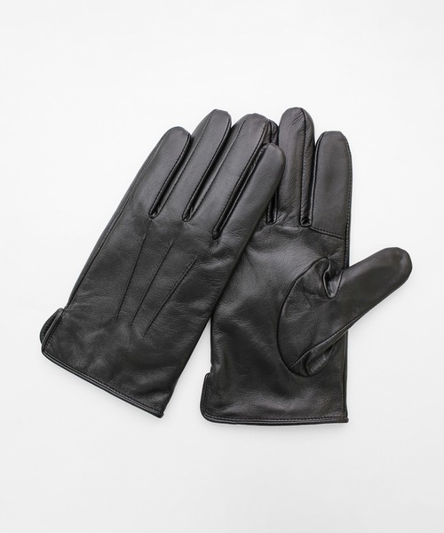 KURODA（クロダ） 手袋 レザーグローブ/タッチパネル対応 メンズ