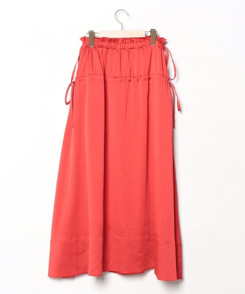 「NOISE MAKER」 フレアスカート FREE レッド レディース_画像2