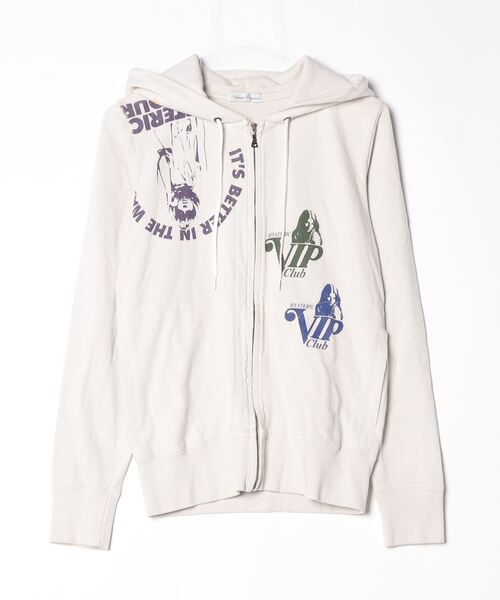 HYSTERIC GLAMOUR 「HYSTERIC GLAMOUR」 ジップアップパーカー FREE