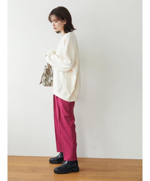 「Sugar spoon」 スウェットカットソー FREE アイボリー レディース_画像6