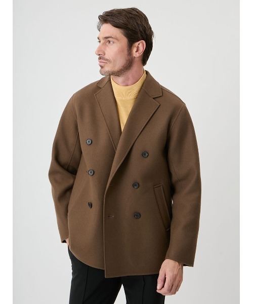 AOURE pコート ピーコート WOOL REVER GIACCONE メンズ : ZOZOTOWN