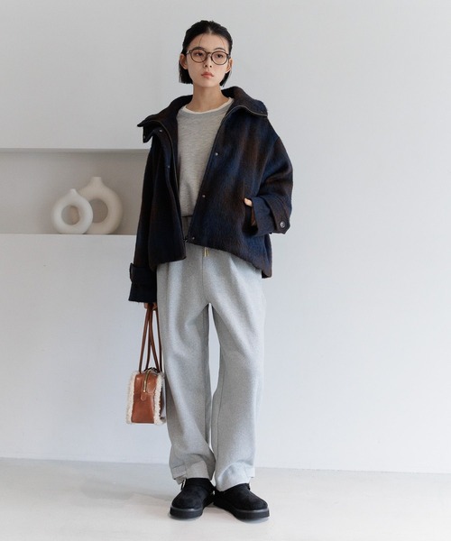 BAYFLOW（ベイフロー） ワイドパンツ スウェットパンツ ジャージ 「裾