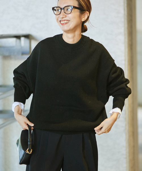 FRAMeWORK（フレームワーク） ニットカーディガン FREE ブラック