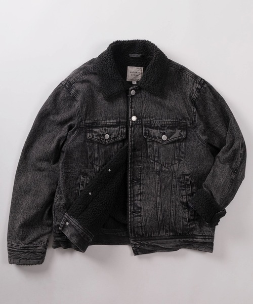 デニムジャケット gジャン 「71」ヴィンテージライク 裏ボア デニム