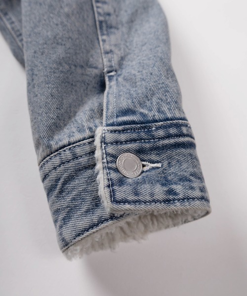 デニムジャケット gジャン 「71」ヴィンテージライク 裏ボア デニム