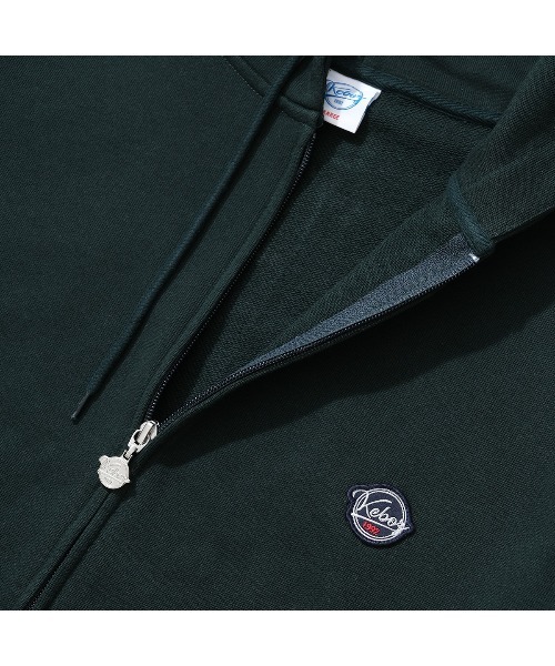 KEBOZ（ケボズ） ジップアップパーカー M ブラウン メンズ : ZOZOTOWN