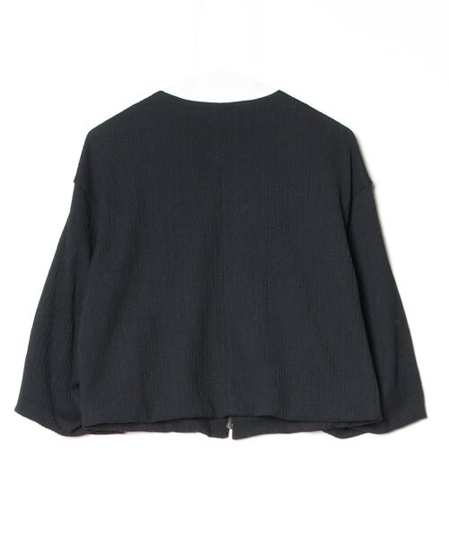 「INDIVI」 ブルゾン 38 ブラック レディース_画像2