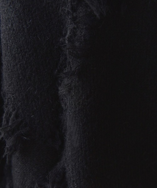 「Theater code」 長袖ニット M ホワイト メンズ_画像4