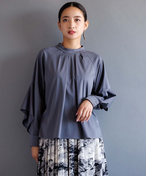 「RAW FUDGE」 長袖カットソー M オフホワイト レディース_画像8