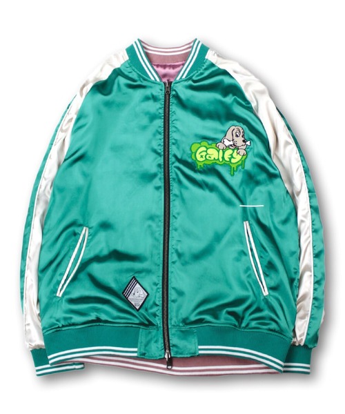 GALFY（ガルフィー） スカジャン X-LARGE サックスブルー メンズ