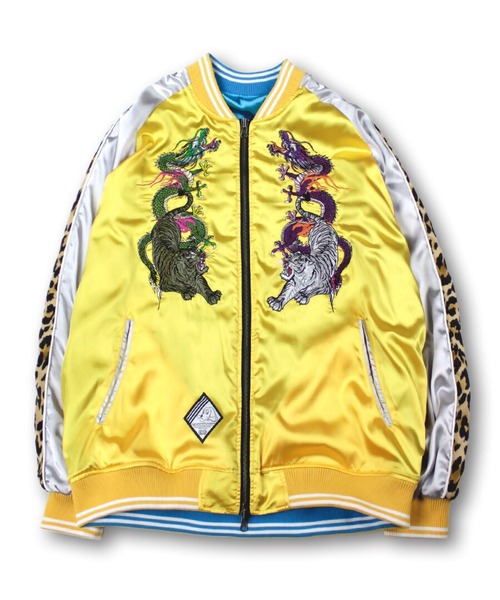 GALFY（ガルフィー） スカジャン X-LARGE サックスブルー メンズ