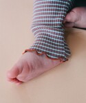 パンツ ベビー テレコ リブ レギンス (60...の詳細画像1