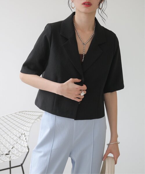 「RAY CASSIN」 ジャケット FREE ブラック レディース_画像7