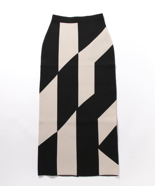 「AIC.」 ニットスカート FREE ベージュ レディース_画像8